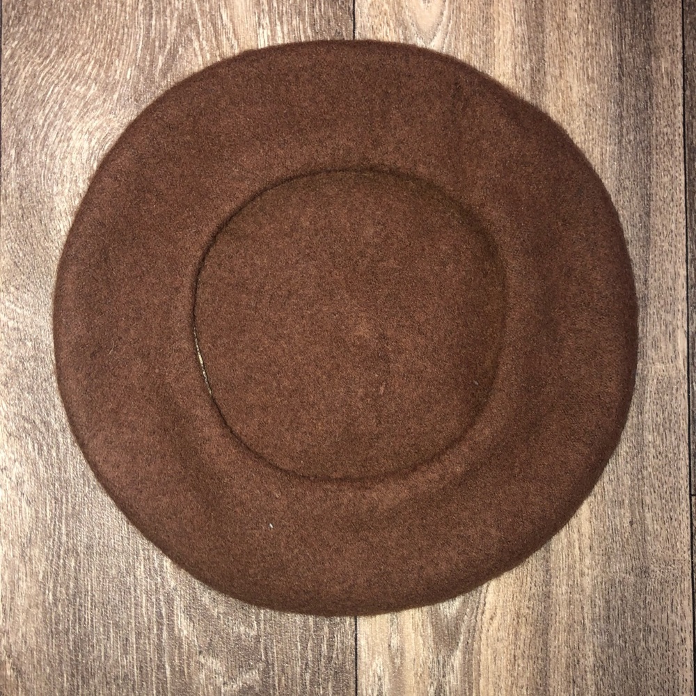 Modern Heritage Wool Brown Baret - Picture 4 of 5